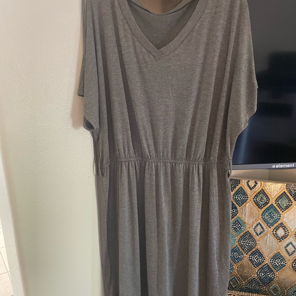 Elegant Gray Women's Dress